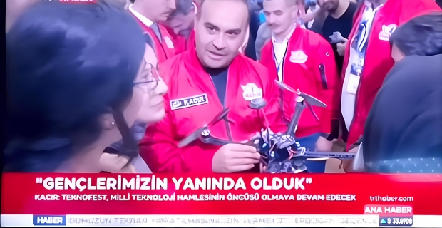 Alaca BİLSEM öğrencileri Sanayi ve Teknoloji Bakanına projelerini tanıttı