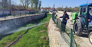 Alaca Belediyesi’nden sinekle mücadele