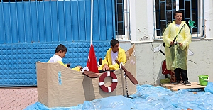 Özel çocukların gösterileri ayakta alkışlandı