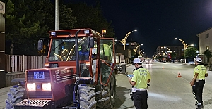 Alaca polisinden huzur ve asayiş uygulaması