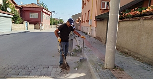 Cengiz Topel Caddesi’nde çalışmalar sürüyor