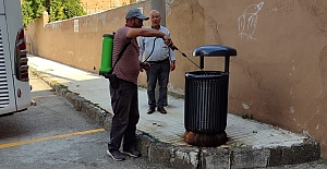 İlçe terminalinde ilaçlama çalışması yapıldı