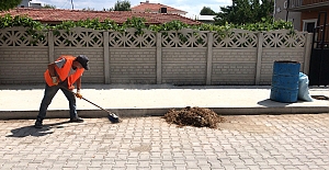 Sokak temizlikleri devam ediyor