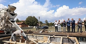 Alaca Cemevi’nin temelleri atıldı