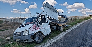 Alaca'da feci kaza: 2 kişi yaralandı