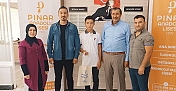 LGS birincileri Özel Pınar Anadolu Lisesinde toplanıyor